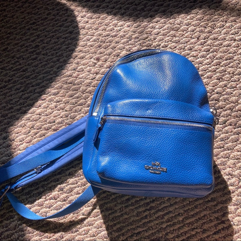 Pre-loved Coach “Charlie” Mini Backpack 💙